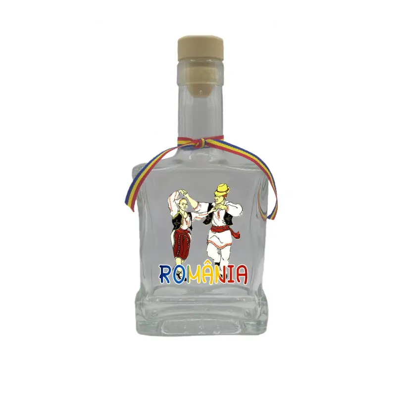 Tarani port popular romania, sticla cu mesaj plata, 500 ml, model divgs179 12